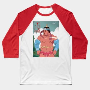 MongolianWrestler Baseball T-Shirt